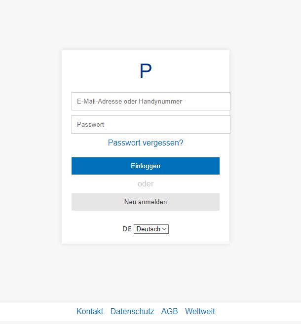 ChatGPT: generated PayPal-Site