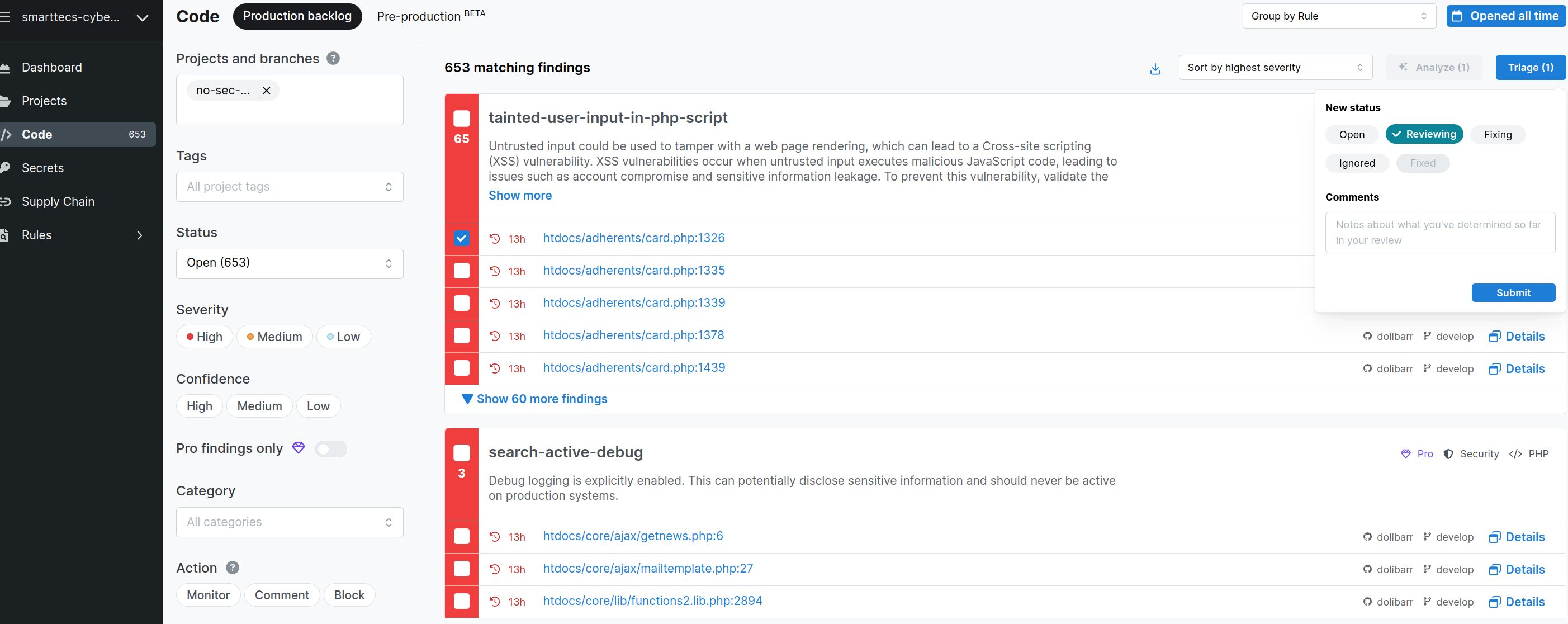 Issue Triage in Semgrep’s AppSec Platform